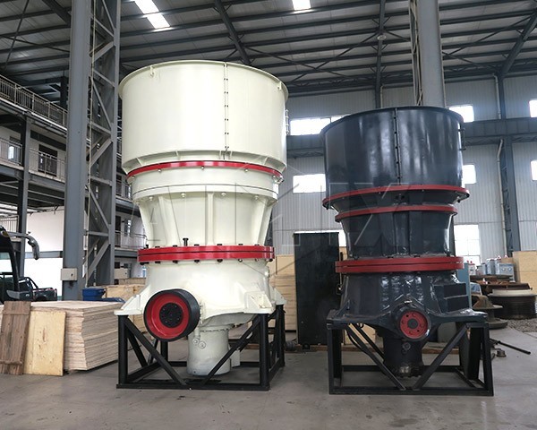 Cone-crusher-with-single-hydraulic-cylinder