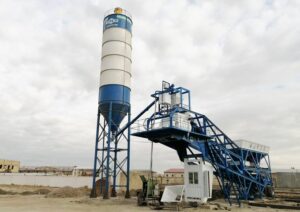 Мобильный бетонный завод AJY35 в Узбекистане