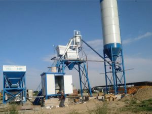 Aimix Бетонный завод AJ35 в Узбекистане