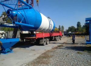 Aimix бетонный завод доехать до Узбекистана
