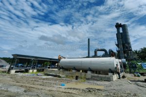 Асфальтобетонный завод 120 тонн в Малайзии