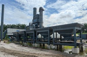 Асфальтобетонный завод 120 тонн в Малайзии