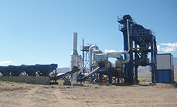 ALQ-80 Асфальтный завод в Киргизии