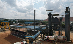 ALQ-90 Асфальтный завод в Индонезии