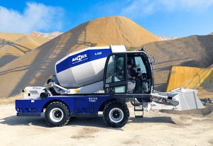 Автобетоносмеситель с самозагрузкой 4куб