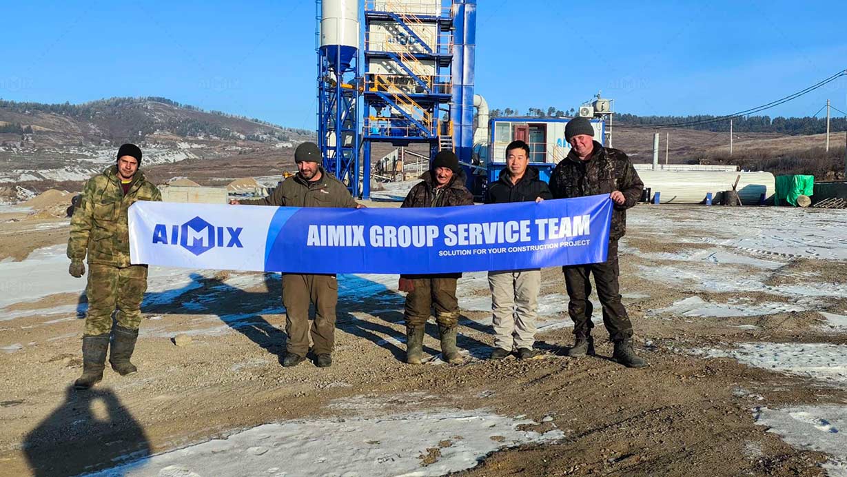 AIMIX асфальтовый завод в России
