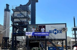 Асфальтовый завод ALQ120 в Узбекистане