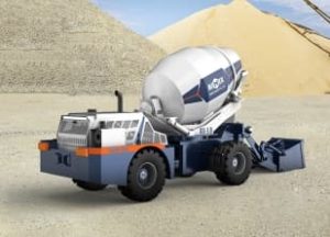 Автобетоносмеситель с самозагрузкой 1.8 куб