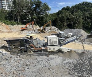 Мобильные дробильно сортировочные установки