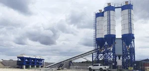 Бетонный завод AJ90 в Кыргызстане