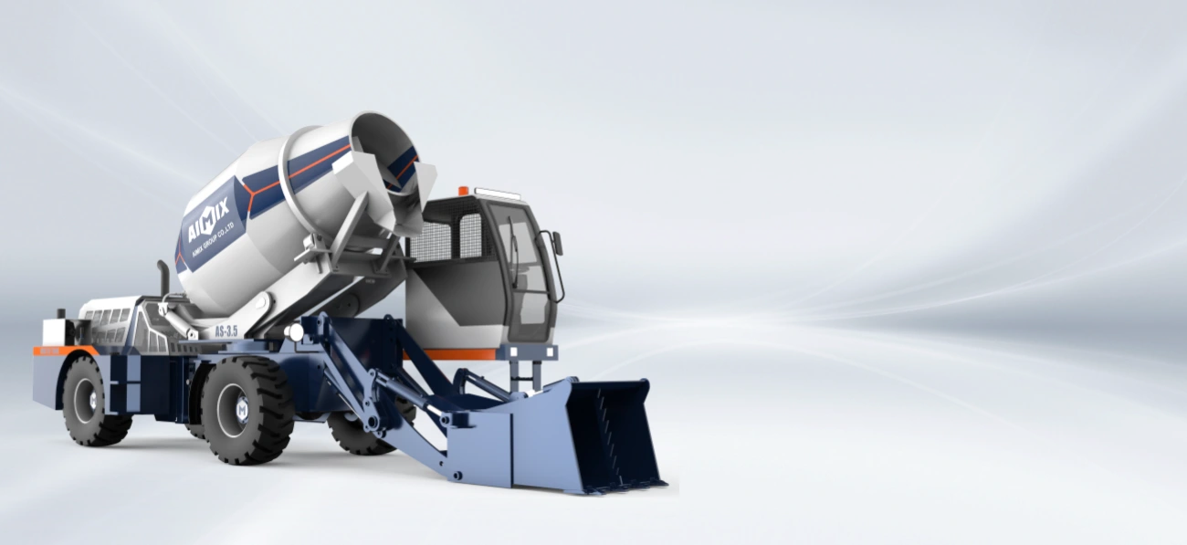 Автобетоносмеситель с самозагрузкой AS-3.5