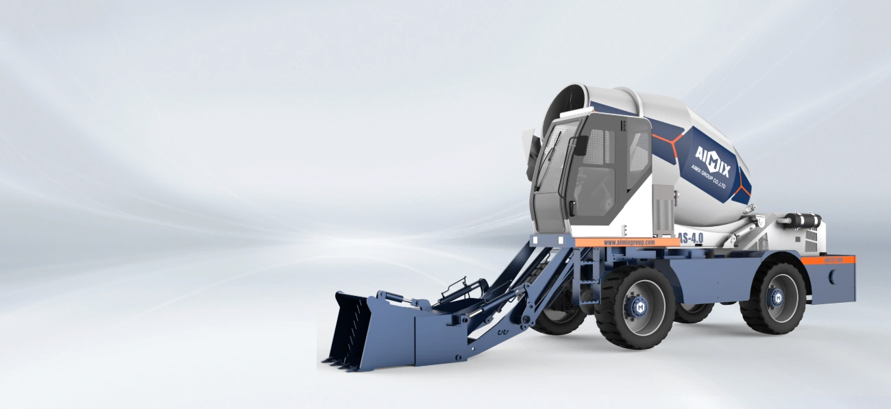 Автобетоносмеситель с самозагрузкой AS-4.0