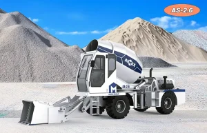 Автобетоносмеситель с самозагрузкой AS2.6