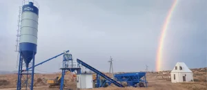 Бетонный завод AJ60 в Узбекистане