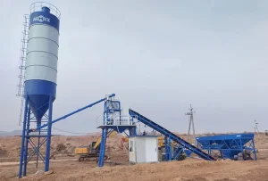 Бетонный завод AJ60 в Узбекистане