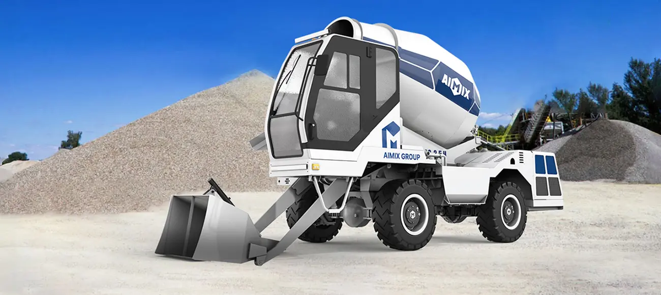 Автобетоносмеситель с самозагрузкой AS-3.5H
