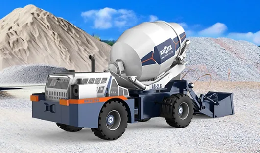 Автобетоносмеситель с самозагрузкой AS2.6