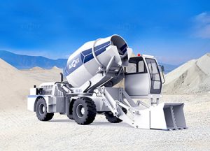 Автобетоносмеситель с самозагрузкой