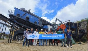 100т/ч Мобильная дробильная установка для Булыжника