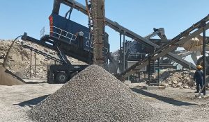 150т/ч Мобильная дробильная установка