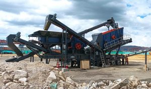 150т/ч Мобильная дробильная установка