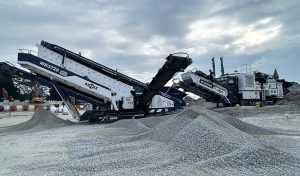 200т/ч Мобильная дробильная установка