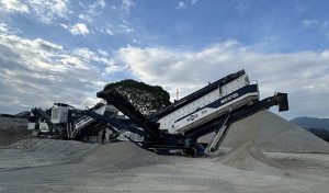 200т/ч Мобильная дробильная установка