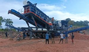 Мобильный дробильный комплекс 60t