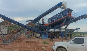 Мобильный дробильный комплекс 60t