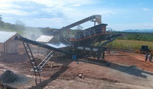 Мобильный дробильный комплекс 60t