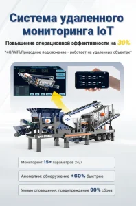 Мобильная дробильная установка