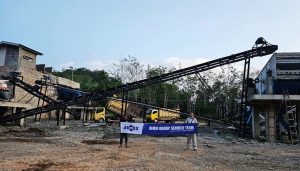 80т/ч Стационарная дробильная установка