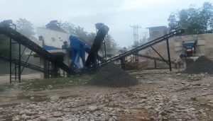 80т/ч Стационарная дробильная установка