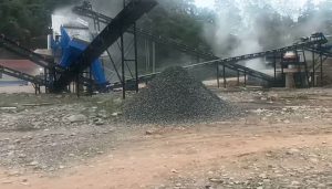 80т/ч Стационарная дробильная установка