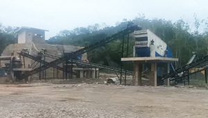 80т/ч Стационарная дробильная установка