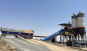 AJ75 Бетонный завод в Кыргызстане