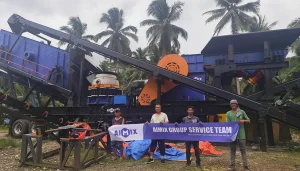 Мобильный дробильный комплекс 100 т/ч