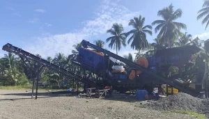 Мобильный дробильный комплекс 100 т/ч