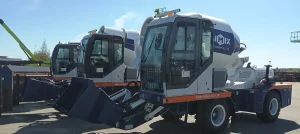 Автобетоносмеситель с самозагрузкой