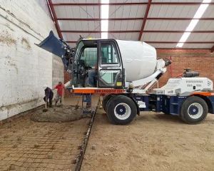 Автобетоносмеситель с самозагрузкой в Киргизии