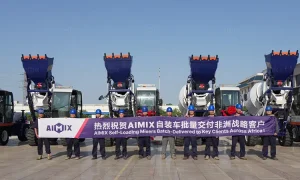 10 шт Автобетоносмеситель с самозагрузкой AIMIX