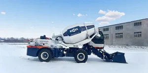 Автобетоносмеситель с самозагрузкой