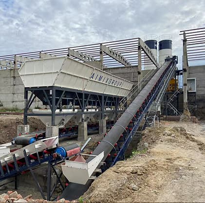 AJ180 Бетонный завод в Казахстане