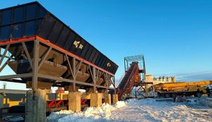 Бетонный завод AJ180 в Казахстане