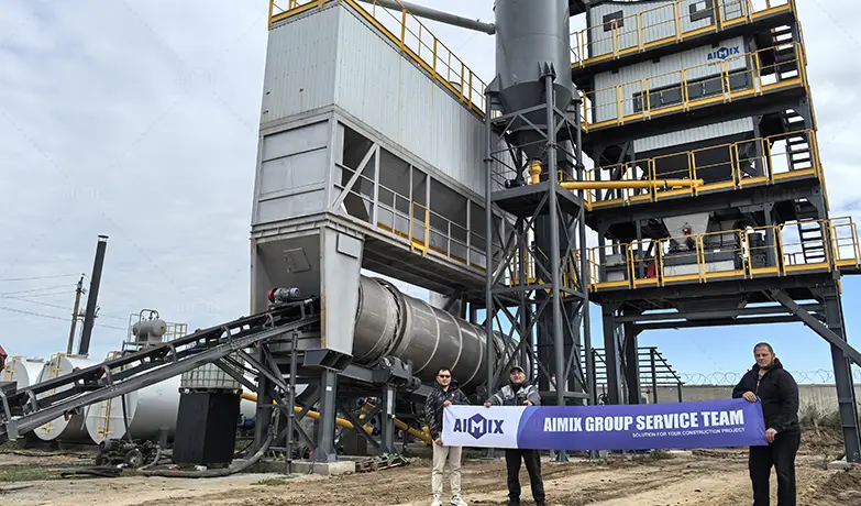 ALQ-160 Асфальтный завод в Казахстане