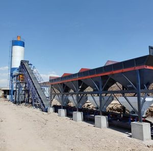 AIMIX Бетонный завод AJ60 в Ахангаране, Узбекистан