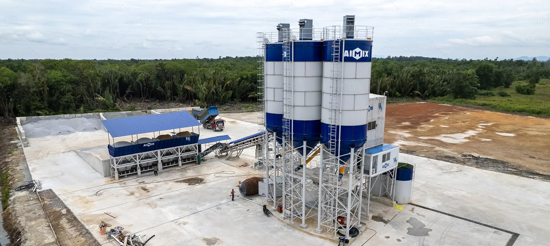 AJ180 Бетонный завод AIMIX