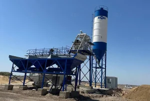 Бетонный завод AJ50 в Ташкенте, Узбекистан