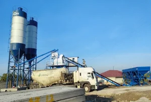 Бетонный завод AJ60 в Фергане, Узбекистан