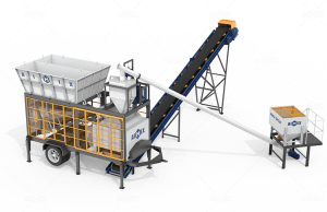 Приобъектный бетонный завод серия AJSY